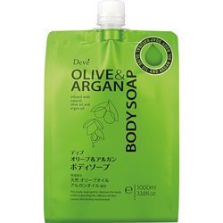 ディブ オリーブ＆アルガン ボディソープ つめかえ用 大容量 1000ml [ボディソープ]