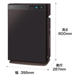 ヨドバシ.com - ダイキン DAIKIN MCK70XY-T [加湿ストリーマ空気清浄機 ...