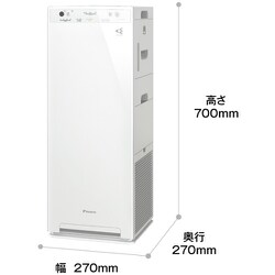 ヨドバシ.com - ダイキン DAIKIN MCK40X-W [加湿ストリーマ空気清浄機