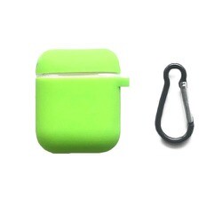 AirPods パステルシリコンケース ライトグリーン BLCS02-AR1-LG