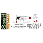 SDH700020 WW.II 日本海軍 E12 十二試二座水上偵察機 4機入 [1/700スケール レジン製キット]