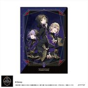 ディズニー ツイステッドワンダーランド A4ダブルクリアファイル E ポムフィオーレ [キャラクターグッズ]