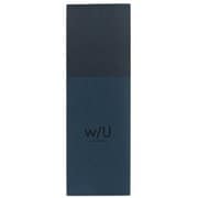 w/U -watashi no sobani- シリーズ A6スリムメモ 2.5mm方眼罫 ネイビーブラック WU-A601-4