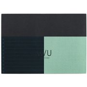 w/U -watashi no sobani- シリーズ A6二種メモ ネイビーブラック WU-A602-2