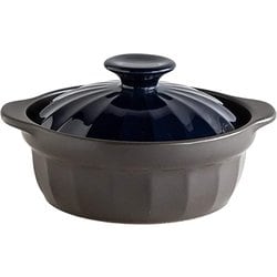 吹きこぼれにくい軽量IH土鍋 6.5号 カーサNV T-920954