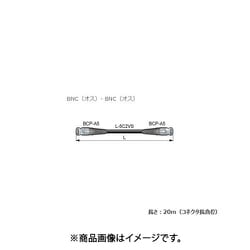 SDIケーブル 75Ω BNC（オス）-BNC（オス） 20m D5C20A-S