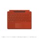 Surface Pro X用 Signature キーボード スリムペン付き ポピーレッド 25O-00039