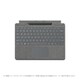 Surface Pro X用 Signature キーボード スリムペン付き プラチナ 25O-00079