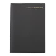 B6手帳 2021年1月始まり 1日1ページ PVC 2021ブラック 65133