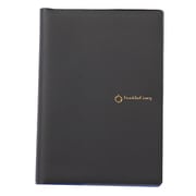 A6手帳 2021年1月始まり 1日1ページ PVC 2021 ブラック 65138