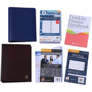 コンパクト手帳 2021年1月始まり 2021 スターターキット ネイビー 65183