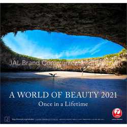 ヨドバシ Com Cl 1112 21年カレンダー Jalカレンダー A World Of Beauty 通販 全品無料配達