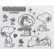 SN206 エンブレムステッカーラージ スヌーピー ポーズ