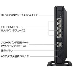 無線LAN WIFIルーター　NEC PA-WG2600HP4 BLACK