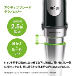 ヨドバシ.com - ブラウン BRAUN ブラウン マルチクイック ハンドブレンダー MQ7035XG 通販【全品無料配達】