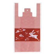 花うさぎレジバッグ-L（100枚） HU-L