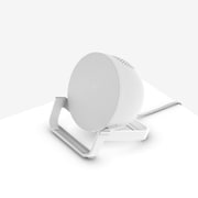 BOOST↑CHARGE ワイヤレス充電スタンド付きBluetoothスピーカー ホワイト AUF001DQWH