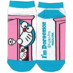 ヨドバシ Com ナカジマコーポレーション Nakajima Corporation I M Doraemon アイムドラえもん ソックス 23 24cm ミニドラ キャラクターグッズ 通販 全品無料配達