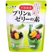 森半 宇治抹茶プリン&ゼリーの素 500g
