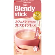 ブレンディ スティック カフェオレ やすらぎのカフェインレス 6本 [インスタントコーヒー]