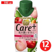 カゴメ 野菜生活100 Care+(ケアプラス) ピーチ・アップルmix 195ml×12本