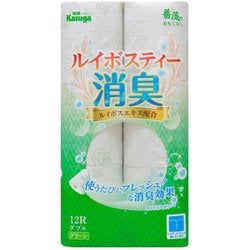 薔薇のおもてなし ルイボスティー消臭 25m×12ロール ダブル 香り付 [トイレットペーパー]