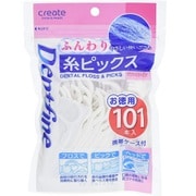 デントファイン ふんわり糸ピックス 101本 [デンタル用品]