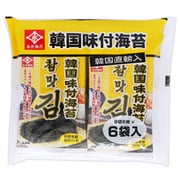 永井韓国味付海苔 6P [海苔]
