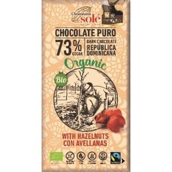 冬季限定 ダークチョコレート73％ヘーゼルナッツ
