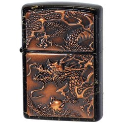 ヨドバシ.com - ZIPPO ジッポ RIZE METAL 赤龍 金乱糸 黒 ライター