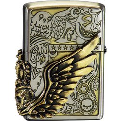 ヨドバシ.com - ZIPPO ジッポ Fortune Head Ni&BS コンビネーション古 