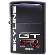 SKYLINE GT-R EMBLEM BNR32 BK ライター