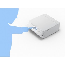 【美品】EPSON エプソン　EP-883AWインクジェットプリンター　ホワイト 推奨品】EPSON EP-887AW A4カラーインクジェット複合機 ホワイト