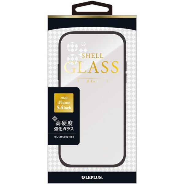 Lpissgfwh Iphone 12 Mini 用 Shell Glass Flat 背面フラットガラスケース ホワイト