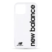 74577-2 [iPhone 12 mini 用 TPUクリアケース New Balance 縦ロゴ/ブラック]