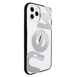 74580-2 [iPhone 12 mini 用 クリアケース New Balance new/シルバー]
