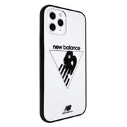 74586-2 [iPhone 12/iPhone 12 Pro 用 クリアケース New Balance トライアングル/ブラック]