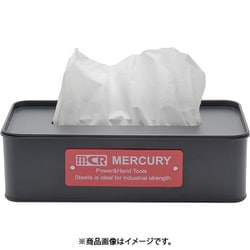 ティッシュボックス ブリキ マットブラック MEBUTBMB