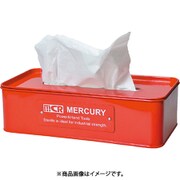 MEBUTBRD [ティッシュボックス ブリキ レッド]