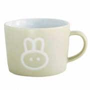 子供用 コップ プチママン キッズ陶器マグカップ ラビット 食洗機対応 SFPY1403