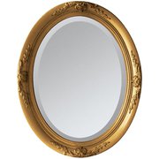 SQM803LGD [壁掛け ウォールミラー ANCIENT MIRROR OVAL Lサイズ ゴールド]