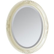 壁掛け ウォールミラー ANCIENT MIRROR OVAL Lサイズ アイボリー SQM803LIV