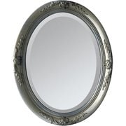 壁掛け ウォールミラー ANCIENT MIRROR OVAL Sサイズ シルバー SQM803SSV