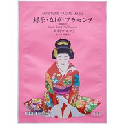 舞妓マスク 緑茶・Q10・プラセンタ 10枚入 [フェイスマスク]