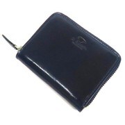 Il Bussetto ラウンドジップミニウォレット ネイビー 7815210