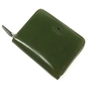 Il Bussetto ラウンドジップミニウォレット グリーン 7815211