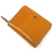 Il Bussetto ラウンドジップミニウォレット イエロー 7815213