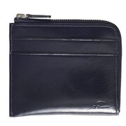 Il Bussetto L字型ジップ財布 ネイビー 7815187