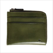 Il Bussetto L字型ジップ財布 グリーン 7815163