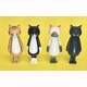 にゃにゃにゃにゃ～ず Bセット [塗装済み可動フィギュア]